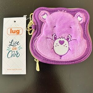 Care Bears x Lug Zippered Coin Pouch - Share Bear
